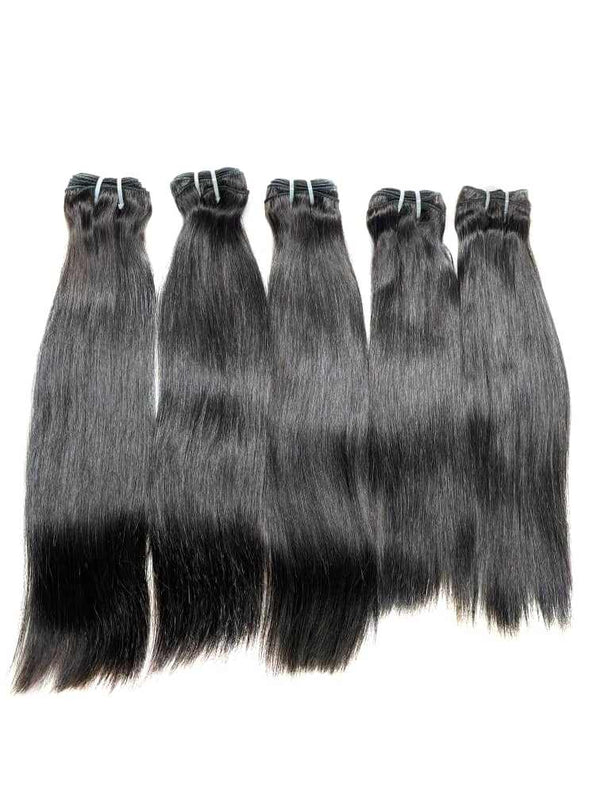 Raw Indian Straight hair bundle with natural shine