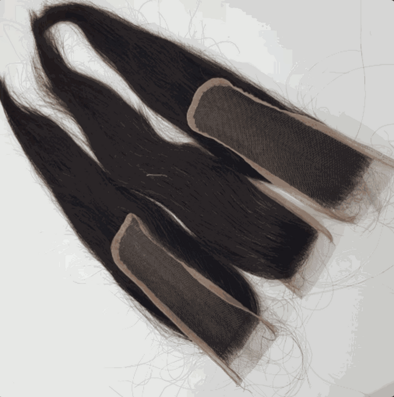 2 x 6 Lace Closure middle part style