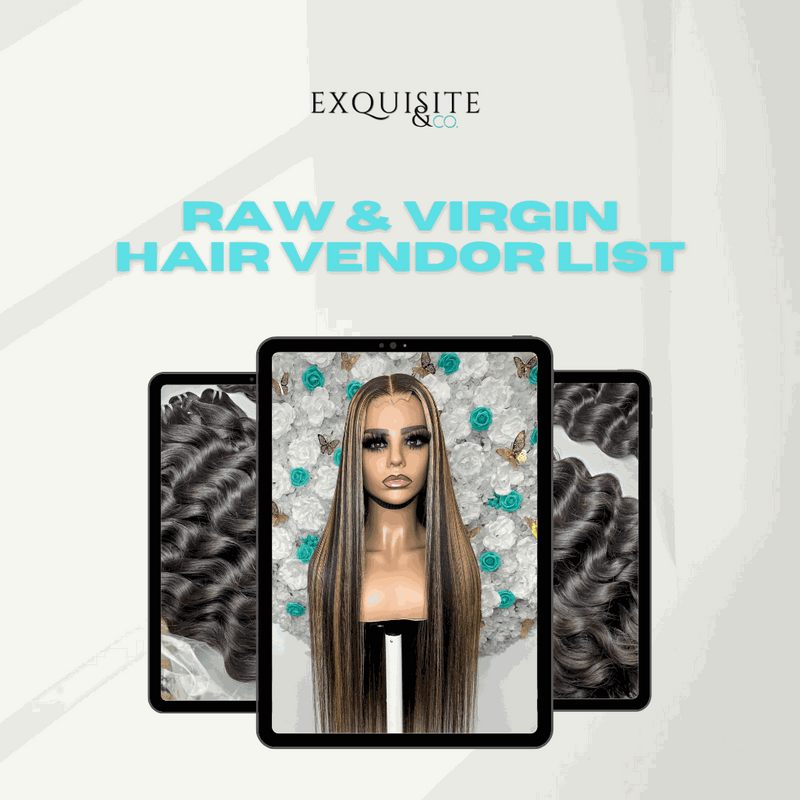 Raw Hair and Wigs Vendor #2 premium hair bundles