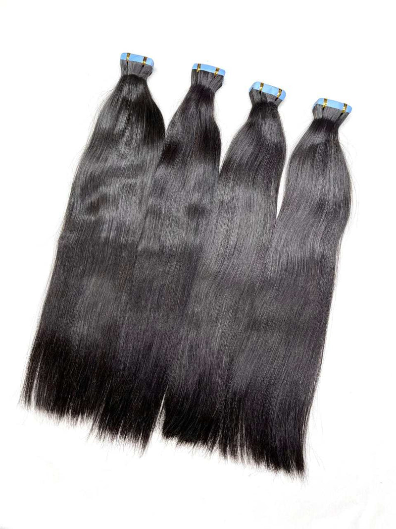 RAW STRAIGHT TAPE INS hair extensions